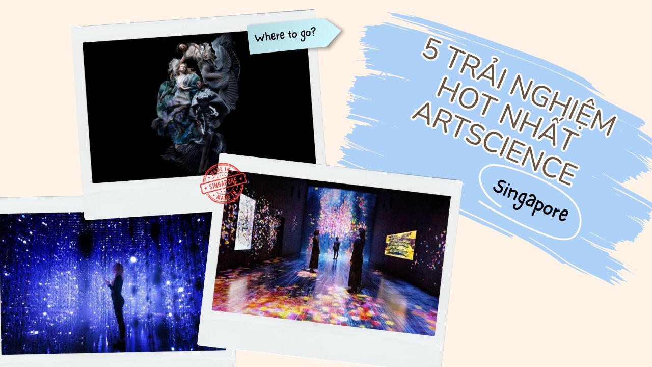 Điểm danh 5 trải nghiệm hot nhất ở bảo tàng ArtScience Singapore