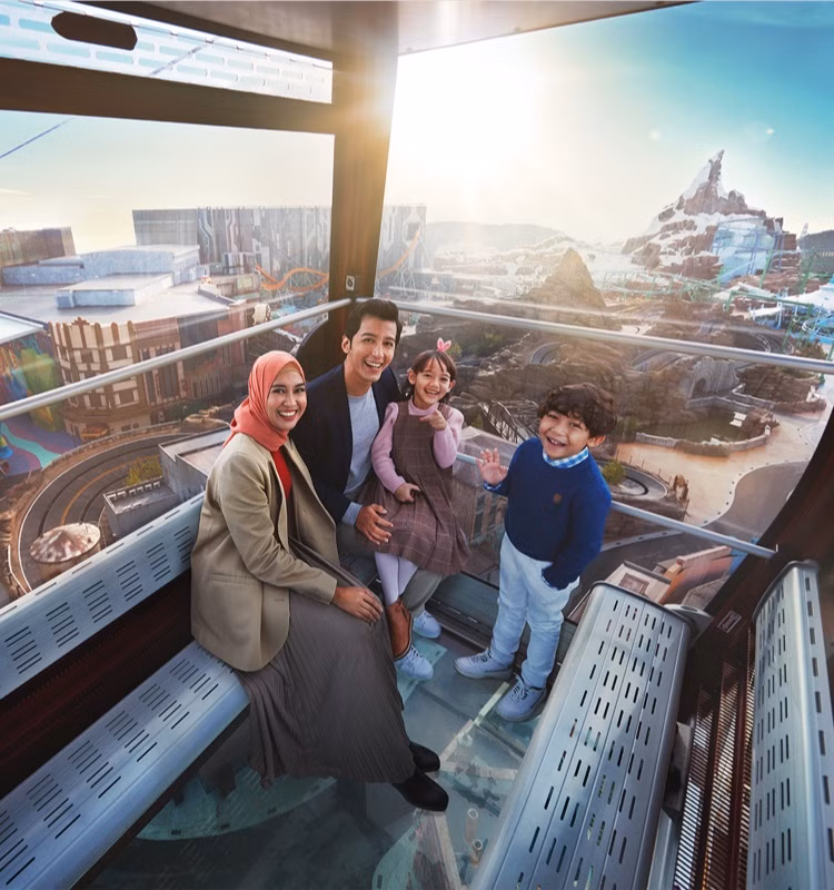 cáp treo awana skyway hiện đại tiện nghi